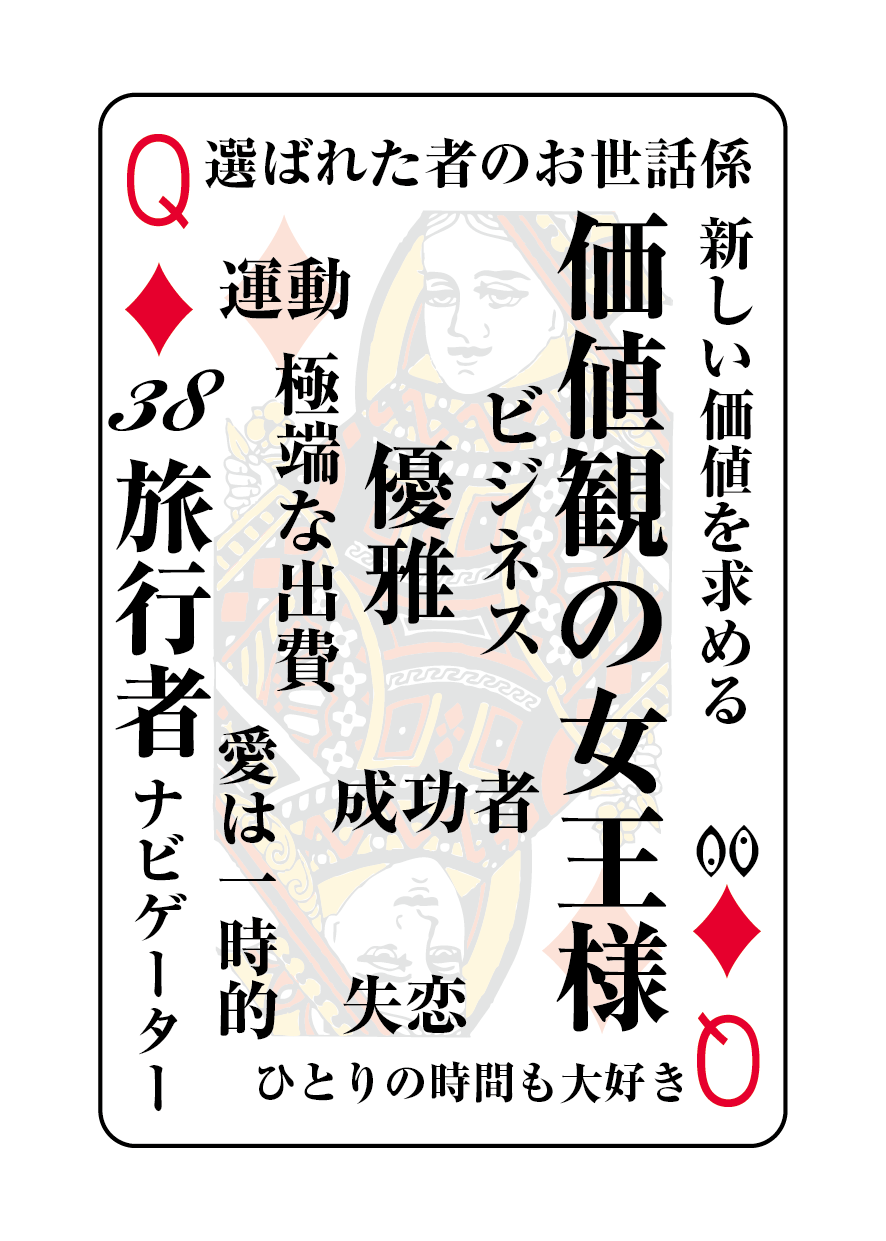 トランプの秘密 ♦Q